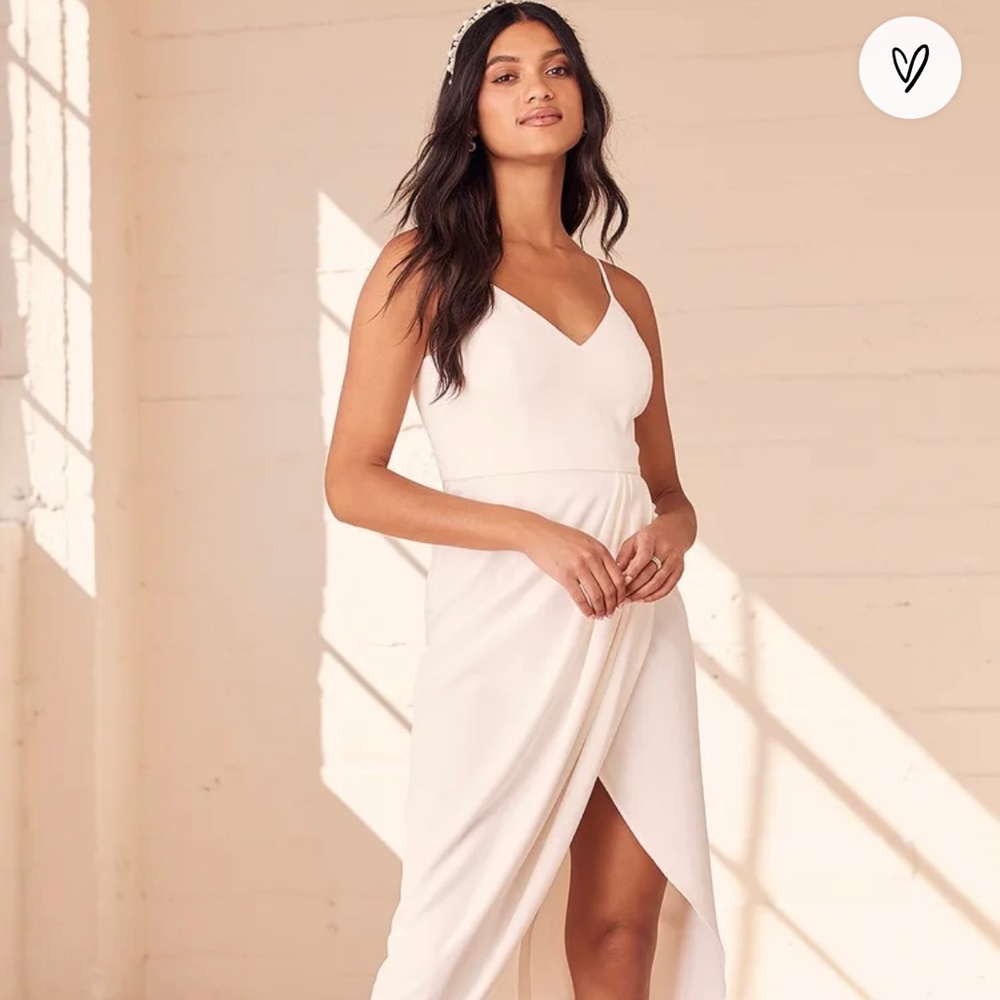 White Midi Dress